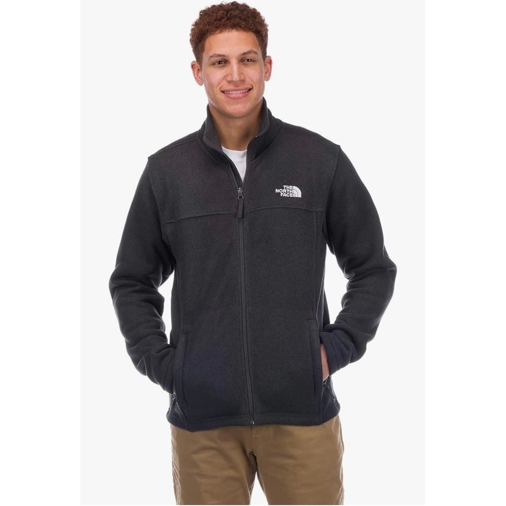 NWOT The North Face Men's Tsillan Knit Fleece Jacket XL Dark Gray