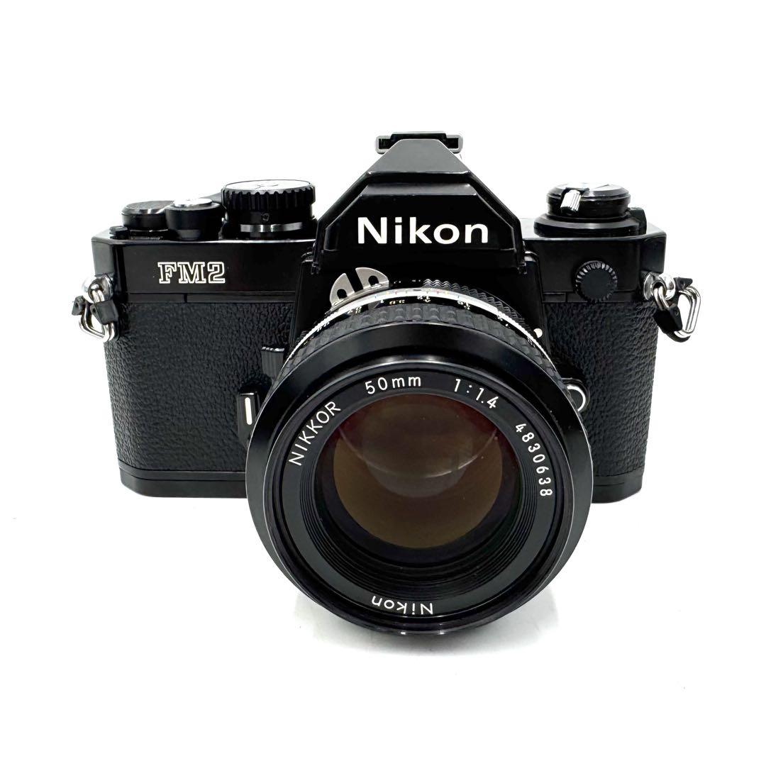 ❁後期型！動作良好❁Nikon New FM2 & Ai 50mm F1.4