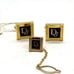 Rare✨ Christian Dior Cufflinks & Tie Pin Set Vintage