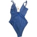 Andie Swimwear The Santorini One Piece Size Extra Small Horizon Blue