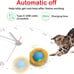 Interactive Cat Toys Ball Fast Rolling in Pocket, Motion Activate Chirping Cat T