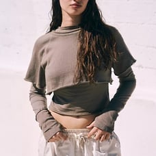 Free People Movement Double take layer in Ivory size XS! (look at 2nd pic)