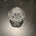 Baccarat Crystal Vintage Mustard Jam Caviar Condiment Jar Lid Spoon France