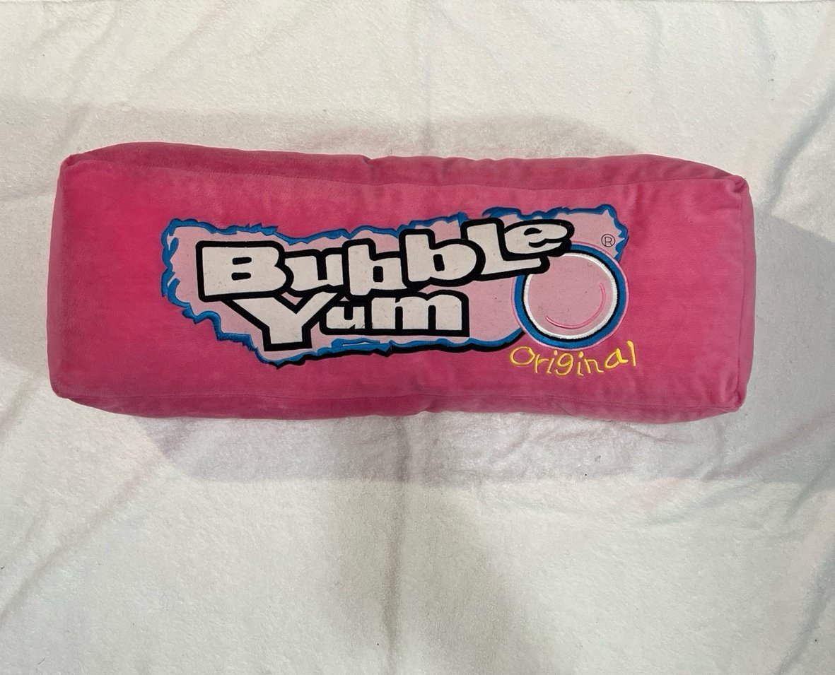 Bubble Yum Pillow Y2K