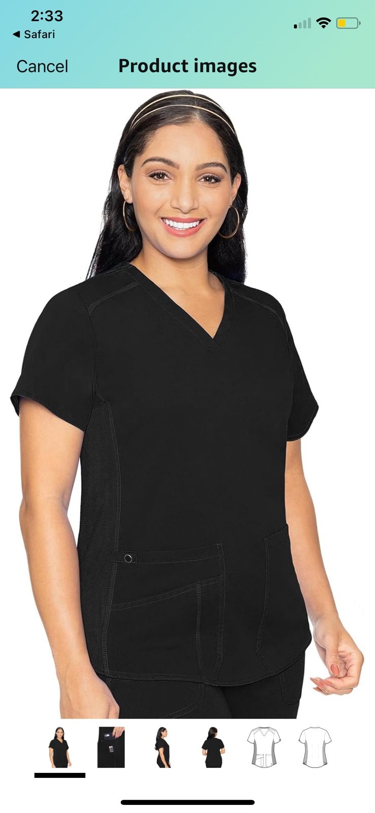 Med Coutour Scrub Top Bundle
