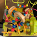 Zany Zoo Wooden Activity Cube Educational Preschool Great Condition
