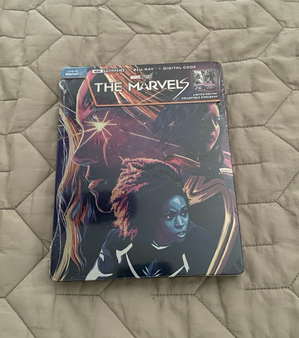 *BRAND NEW* The Marvels 4K UHD + Blu Ray Steelbook - OOP and SOLD OUT! [MCU]