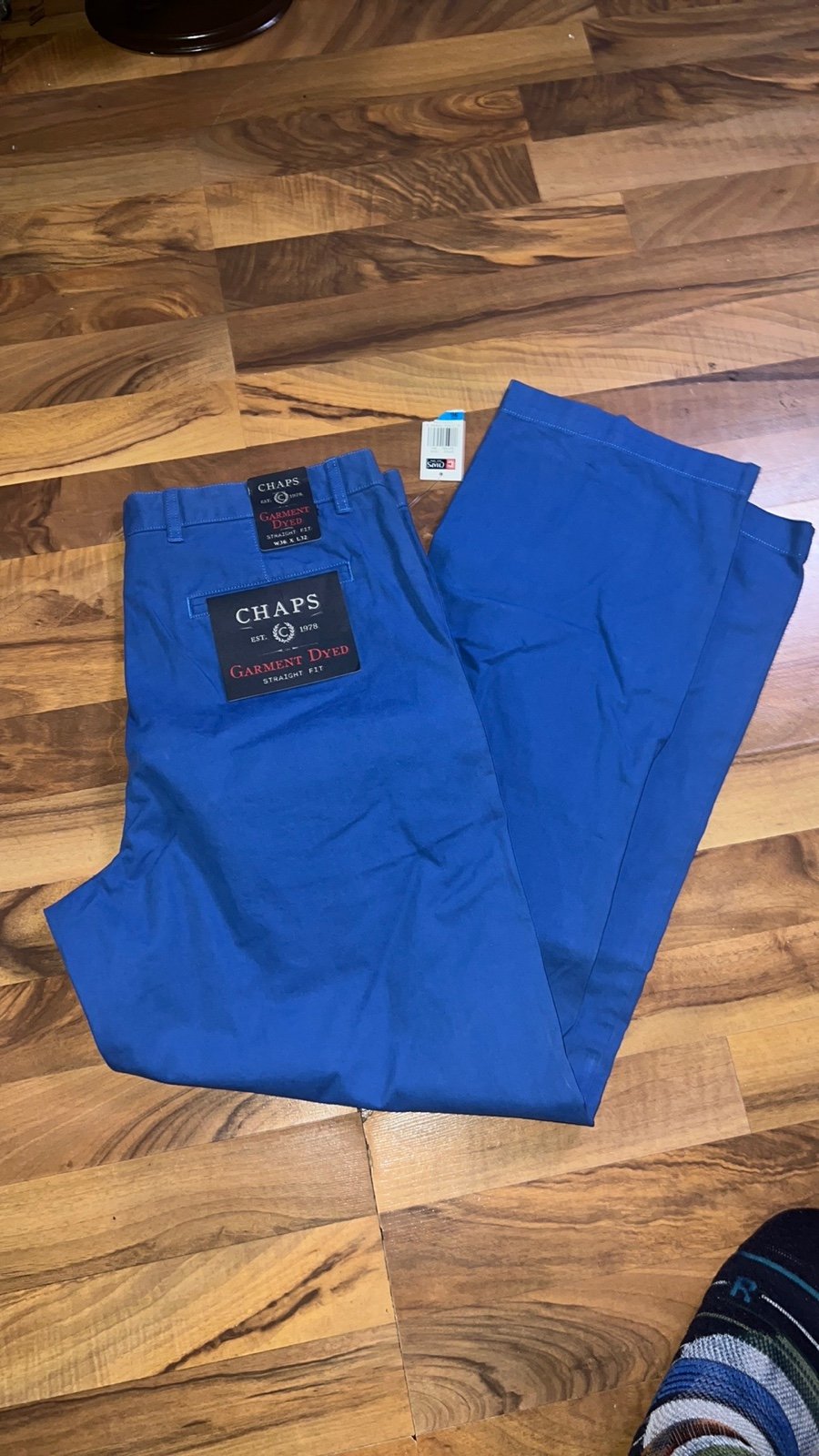 New Chaps Garment Dyed Chino Pants
