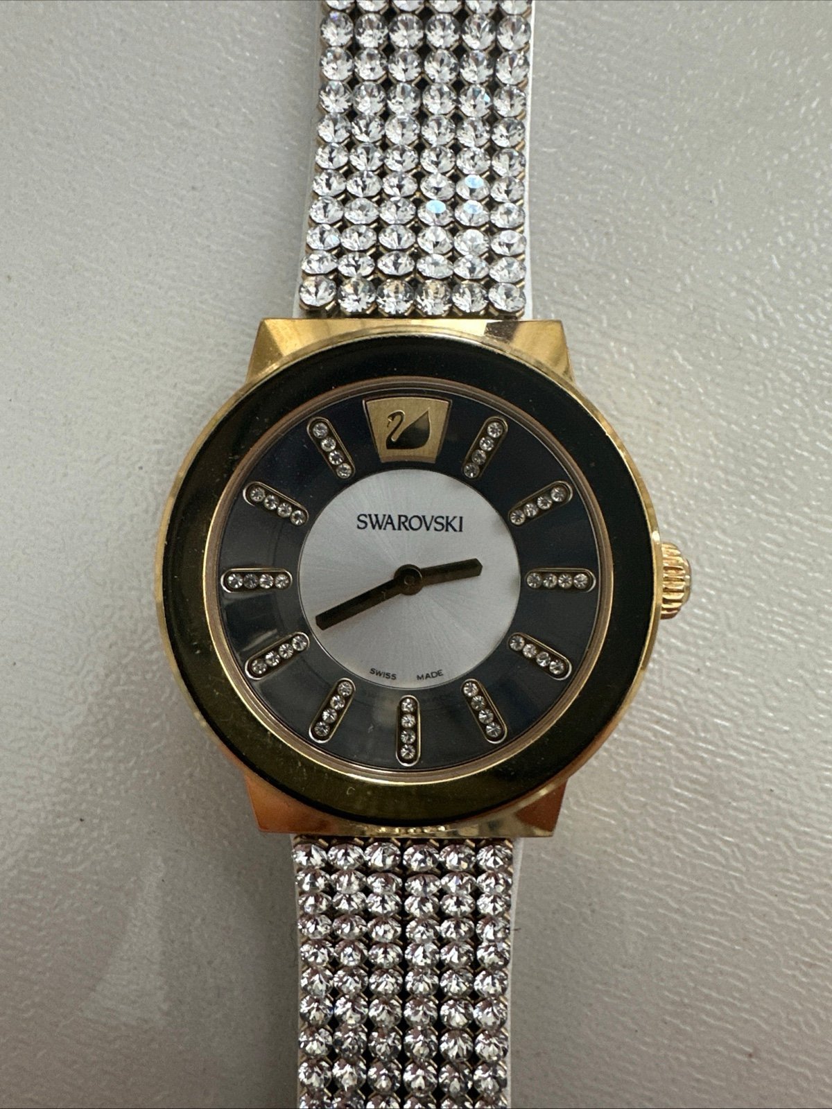 Swarovski Women's 1000670 Piazza Crystal Stainless Steel Watch