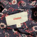 Xirena Laia Navy Rouge Star Flower / Floral Block Print Midi Dress