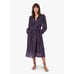 Xirena Laia Navy Rouge Star Flower / Floral Block Print Midi Dress