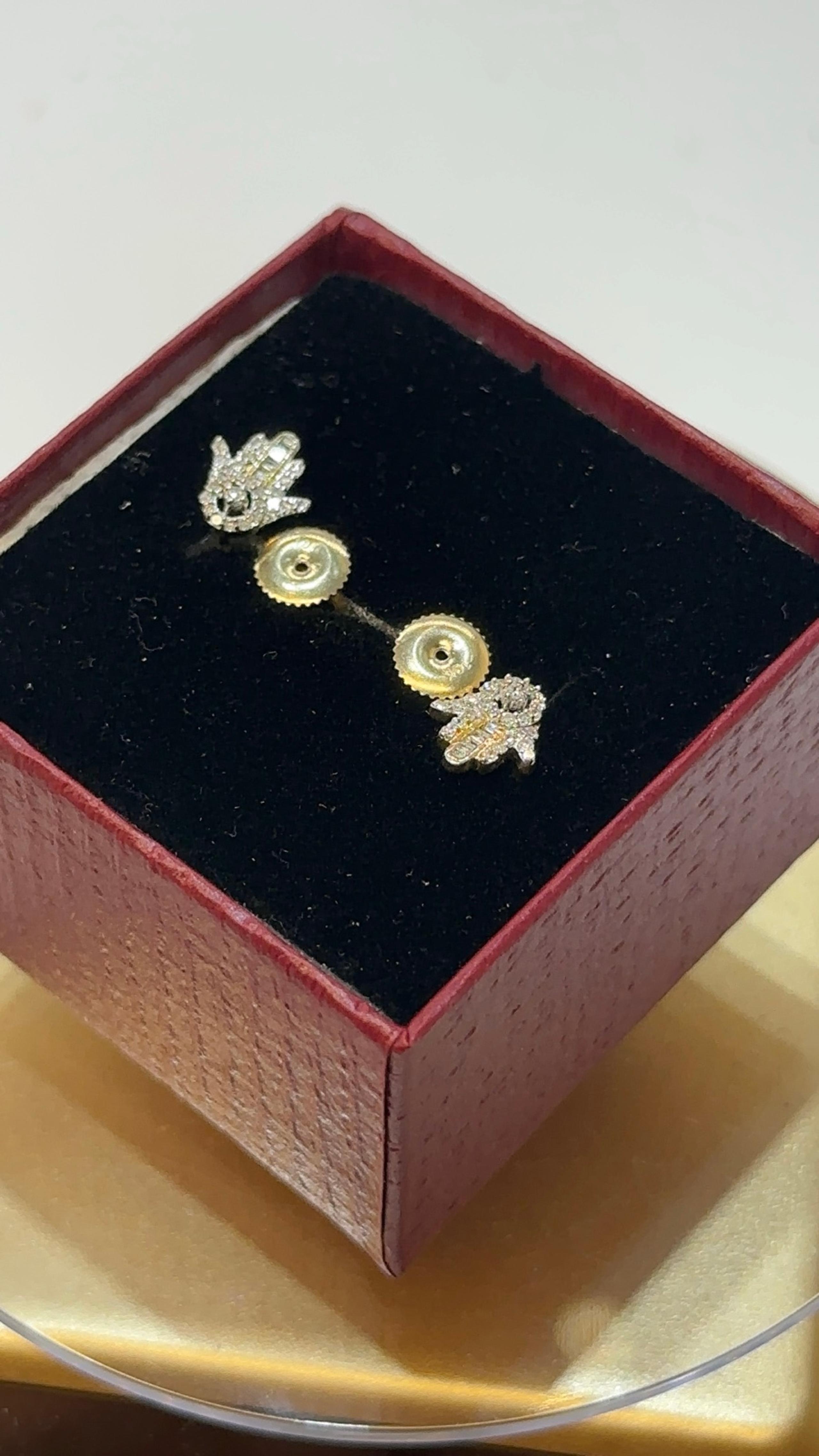 Diamond earrings