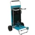Ozark Trail Sand Island Convertible Beach Cart, Blue, Outdoor Camping Wagon, Adu
