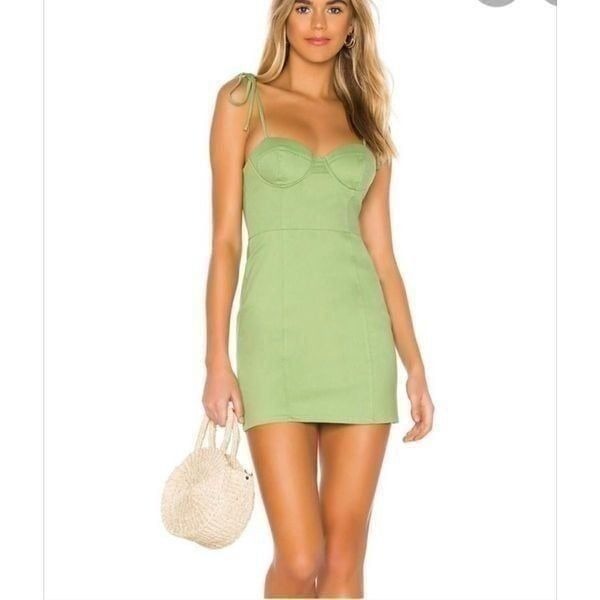 Majorelle Kami bustier mini dress Small