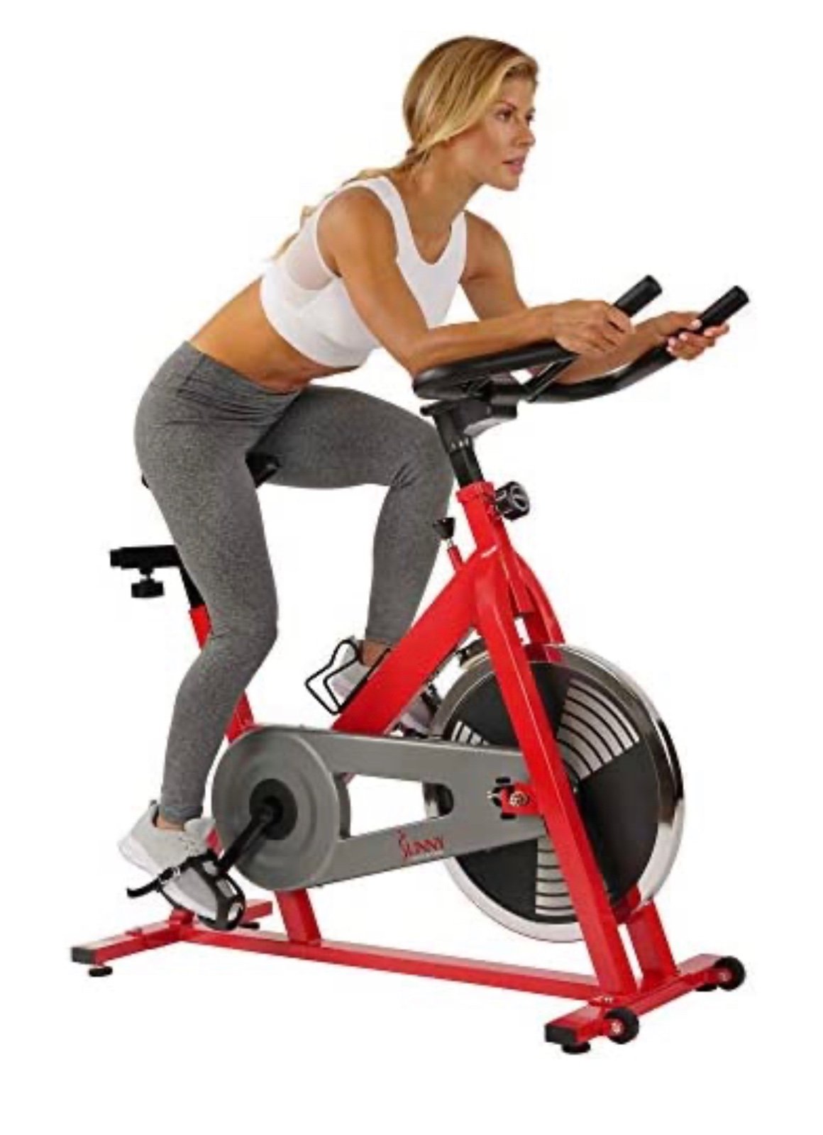 Sunny Health & Fitness Stationary Indoor Cycling Exercise Bike