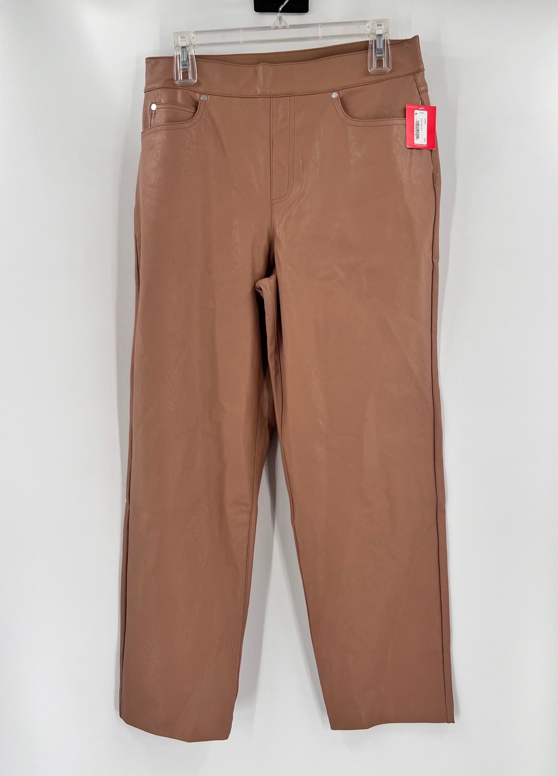 Spanx Slim Straight Coffee Pants Size Large 20528R