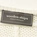 Wooden Ships Womens Size Medium/Large White Striped Boxy Sweater Coastal Grandma