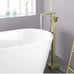 SHAMANDA Freestanding Bathtub Faucet Single Handle Bath Tub Filler Faucet