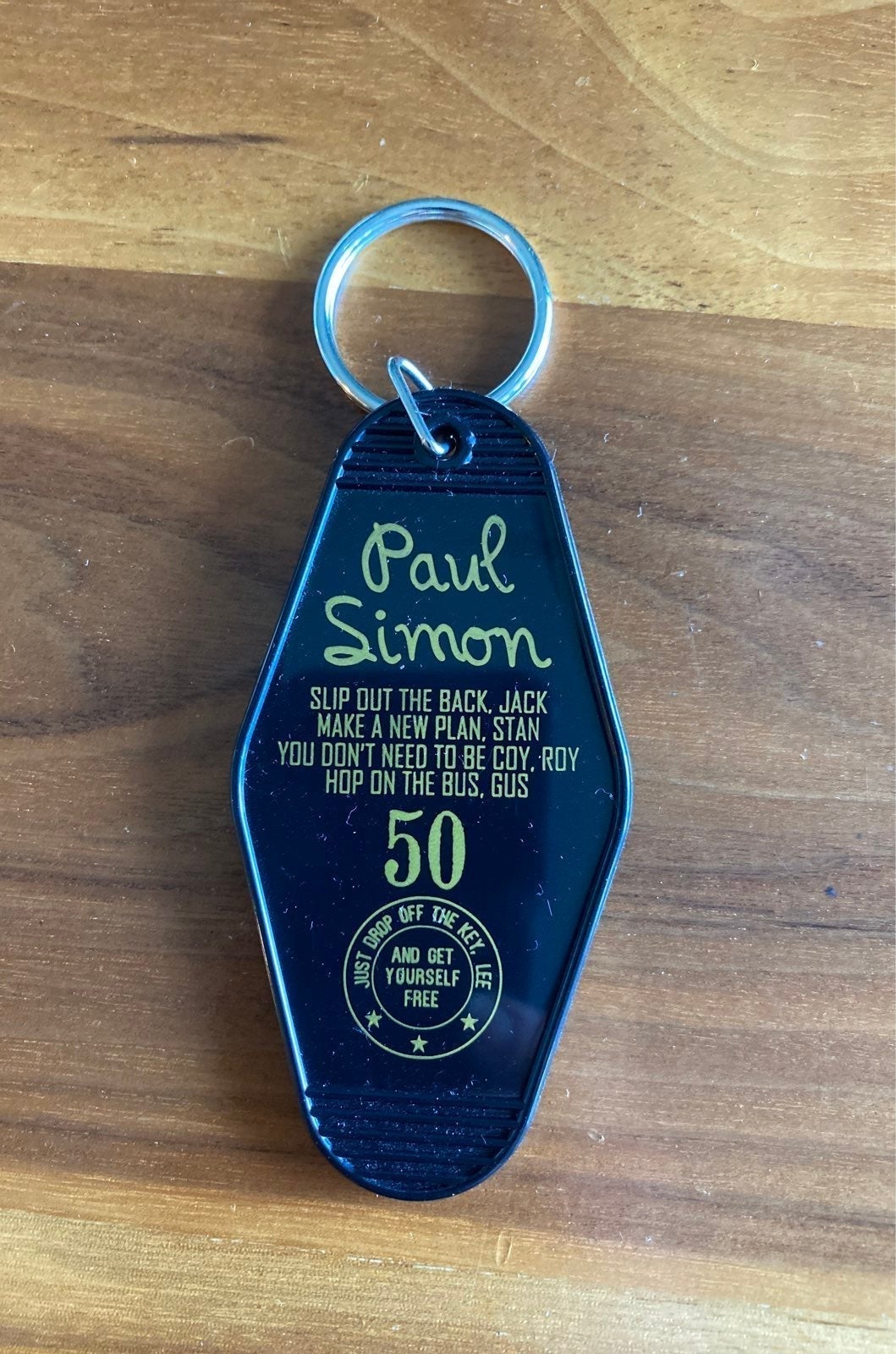Paul Simon Key Ring