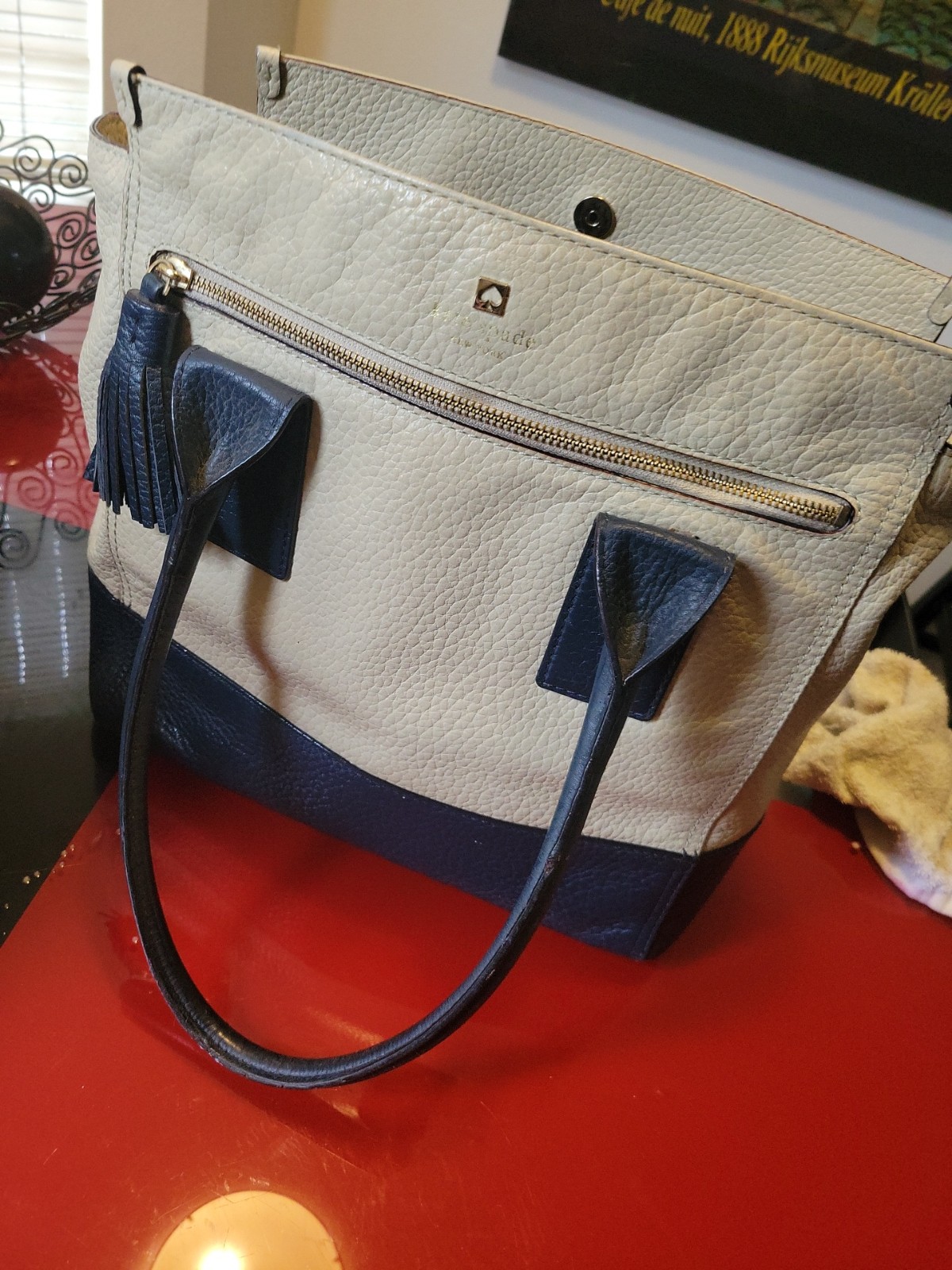 Kate Spade New York Black Leather Shoulder Bag