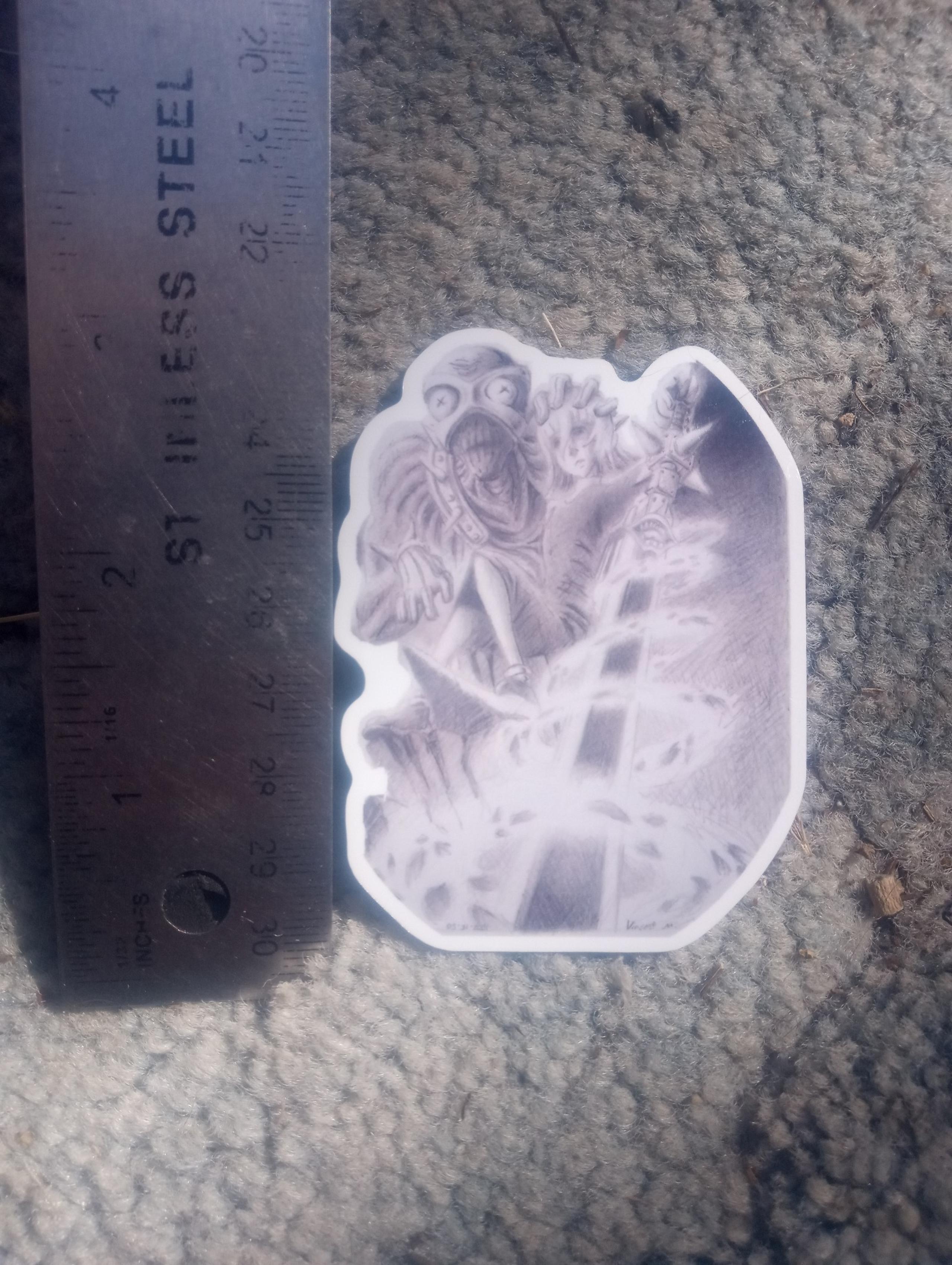 Soul Eater Crona sticker 3x2 inch