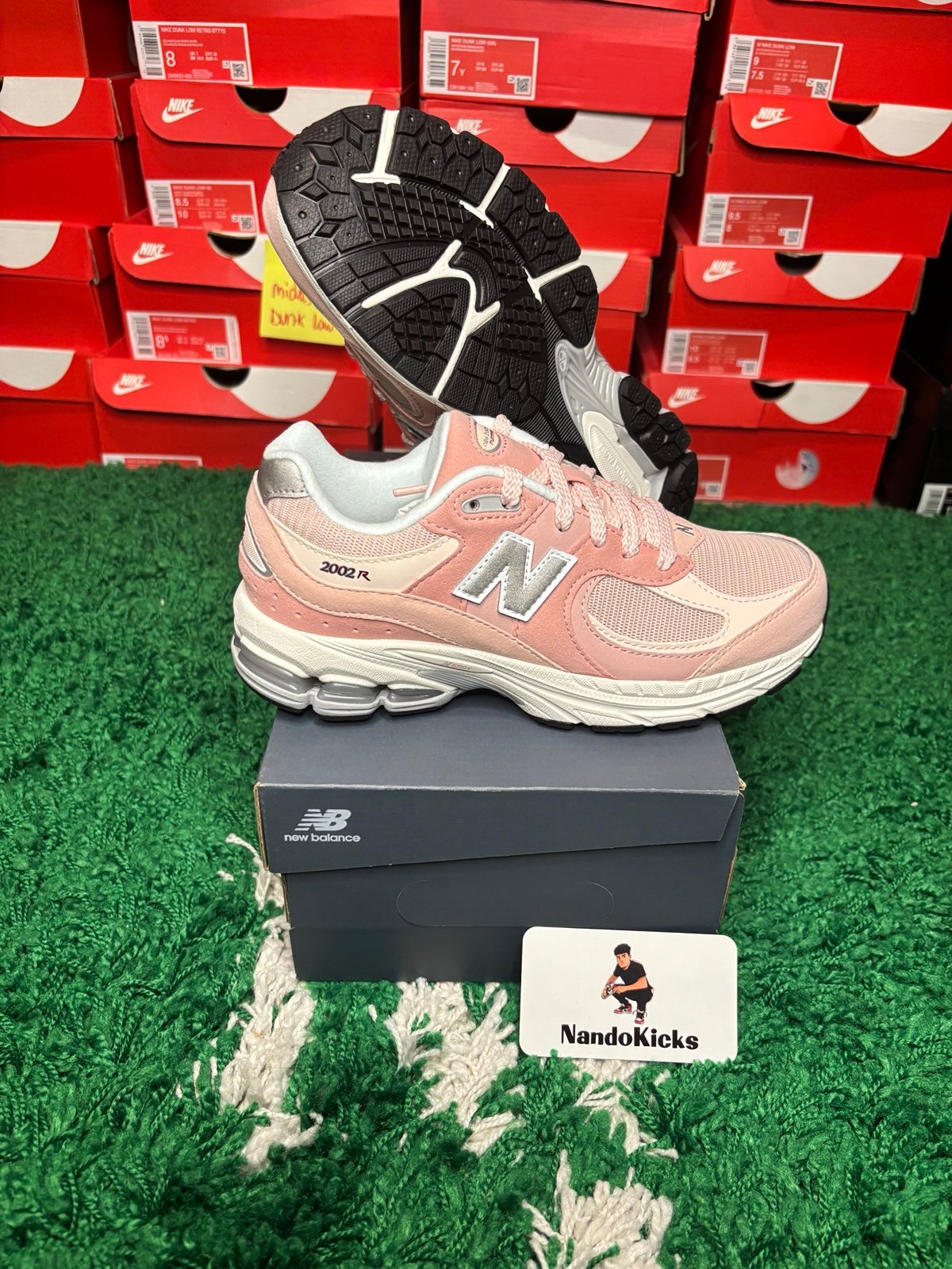 New balance 2002R “Pink Sand” size 5Y/6.5W