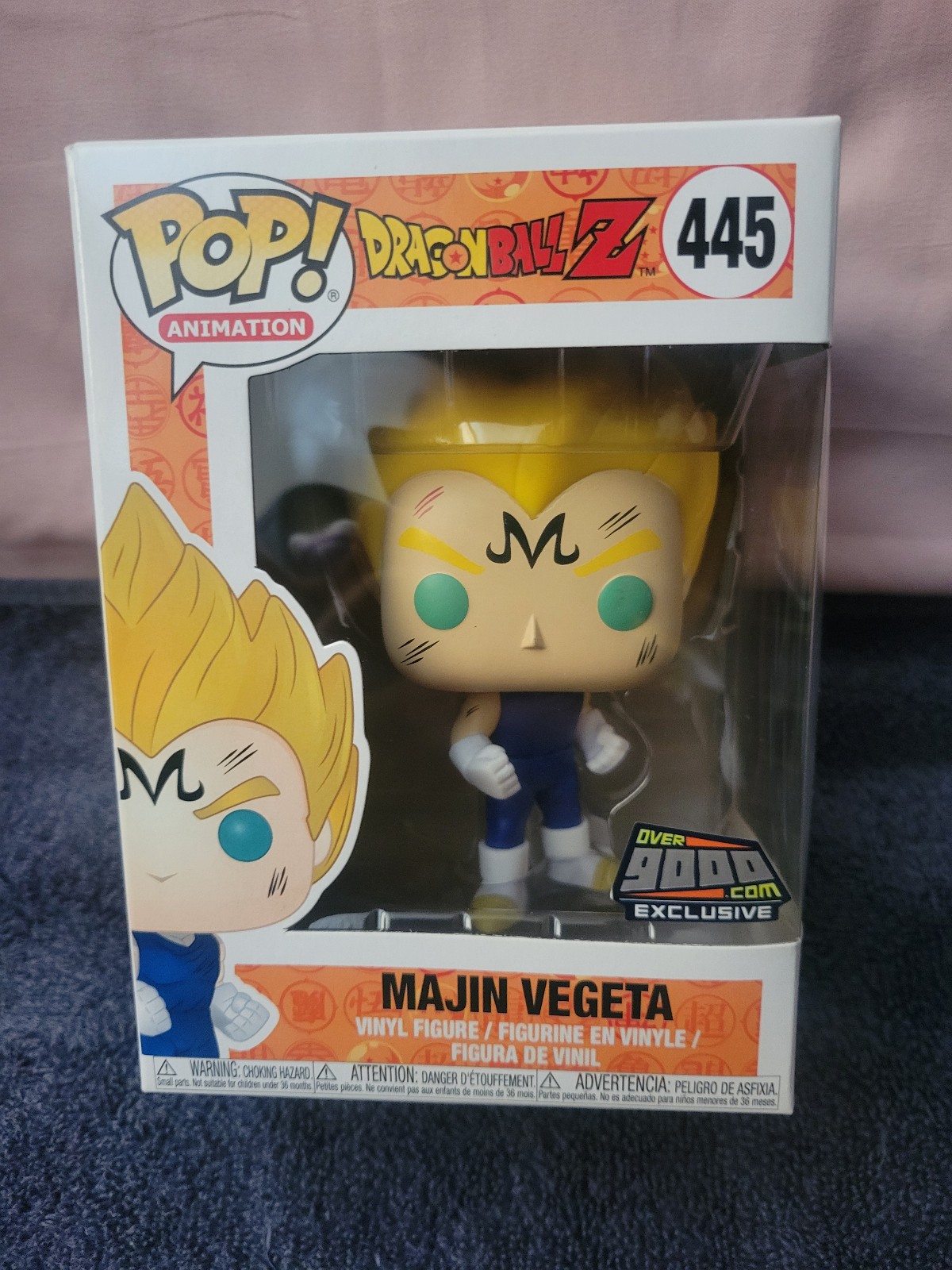 DBZ Dragon Ball Z Majin Vegeta Funko Pop #445 over9000.com Exclusive