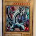 Japanese Yu-Gi-Oh! Blue-Eyes White Dragon Card Fermi Bubbles Grading F--