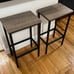 Set of 2 Bar Chairs, Kitchen Breakfast Bar Stools 25.8 Dining Stoots