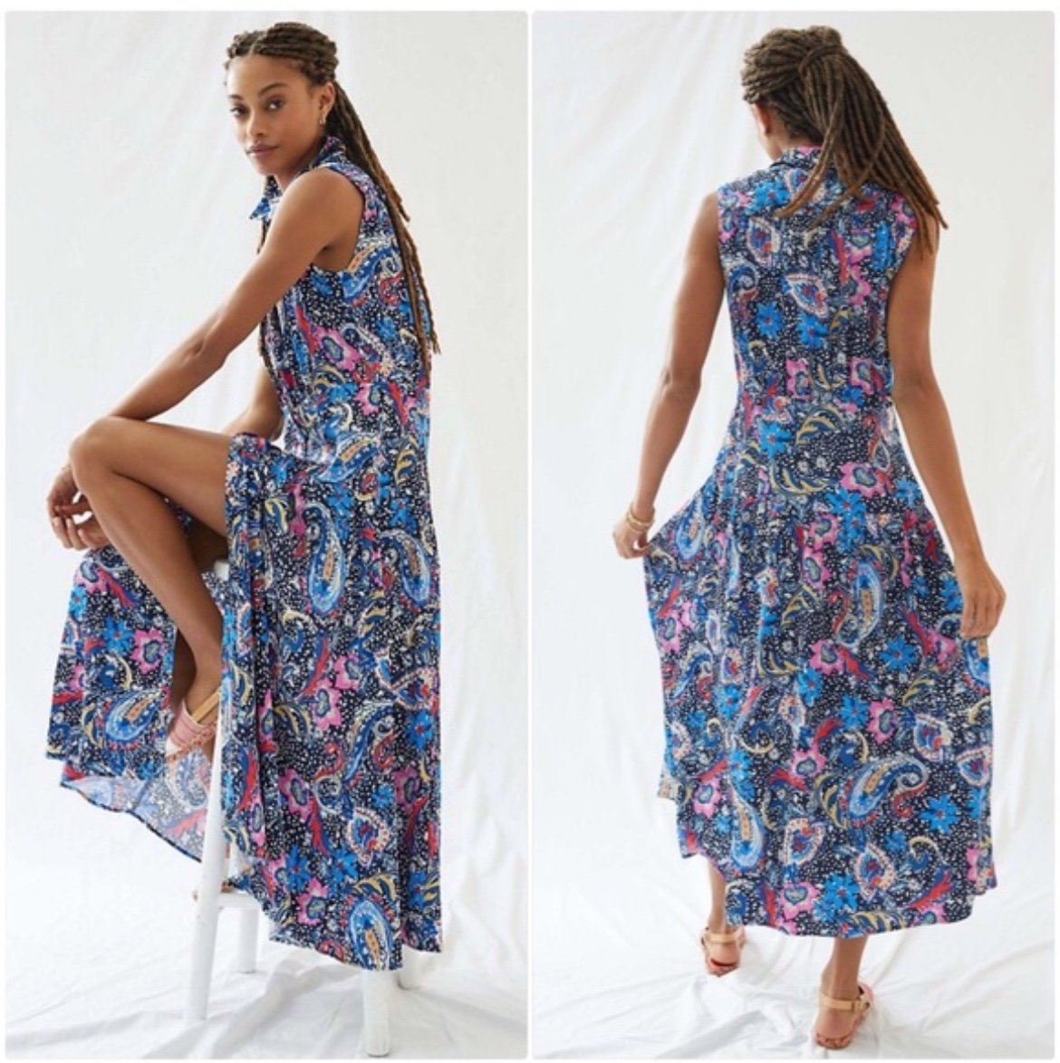 Anthropologie Maeve whimsical maxi