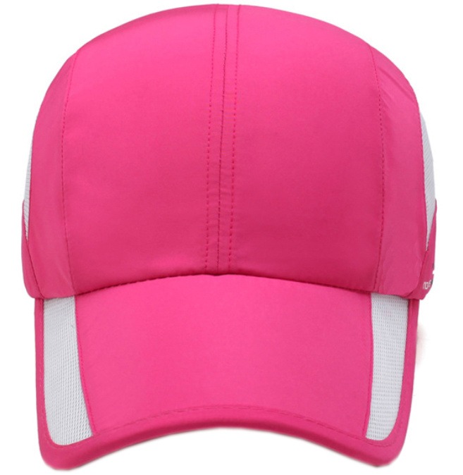 Soft Light Microfiber Athletic Mesh Custom Print Sports Running Hat