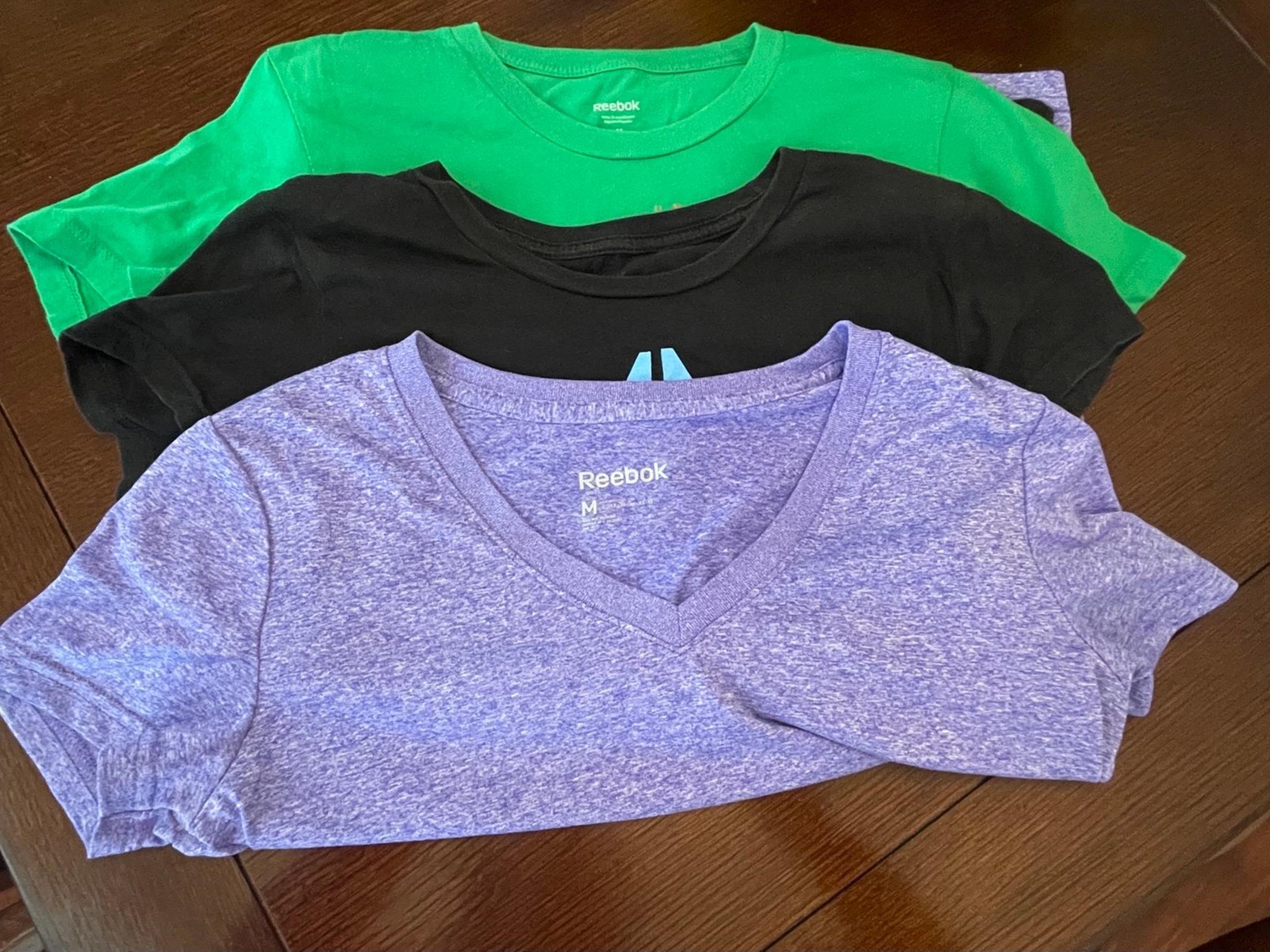 3 Reebok Athletic Shirts