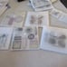 CTMH My Acrylix decorative clear stamps lot 29
