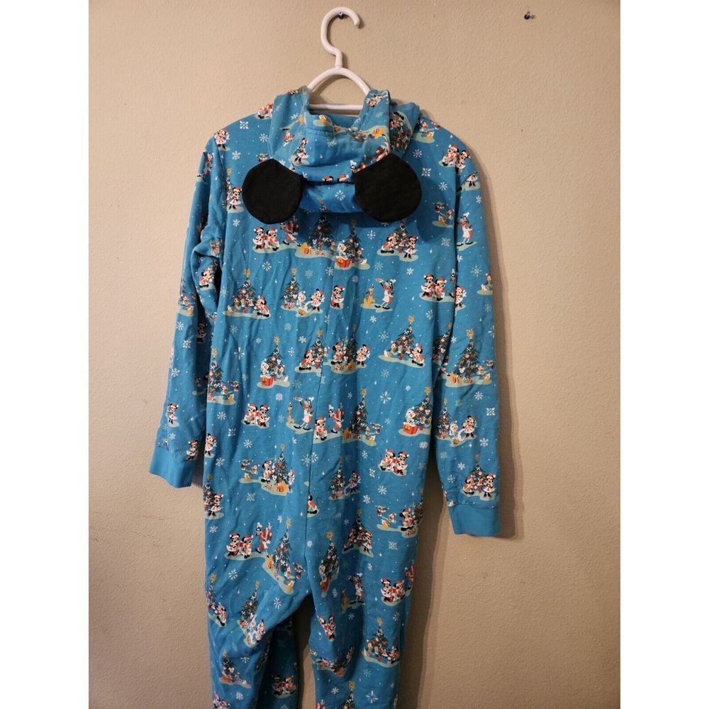 Mickey Mouse and Friends Holiday Family Matching Hooded Coverall sz Small