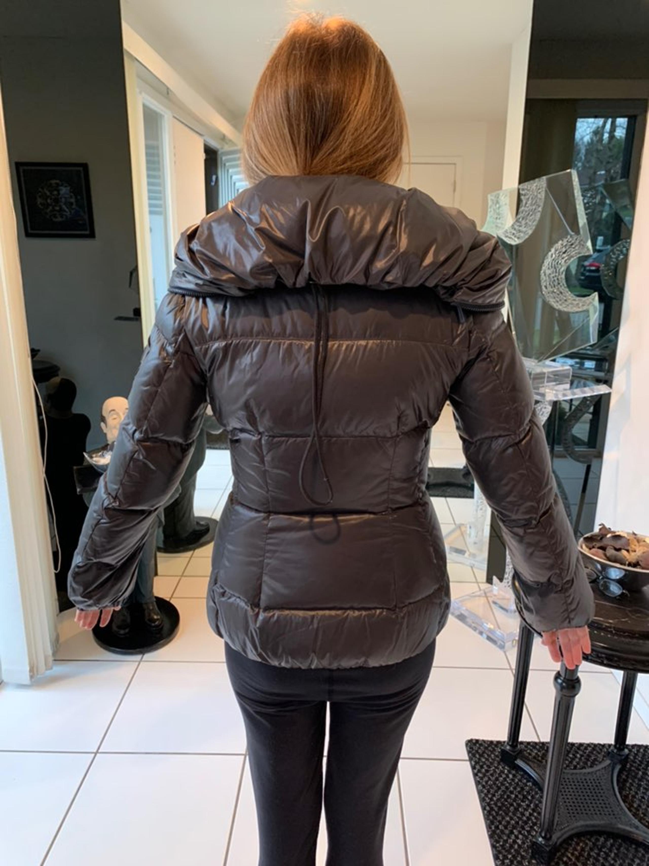 ADD Down Puffer Coat in Gunmetal