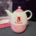 Rare Vintage Sanrio 1999 My Melody Ceramic Teapot and Cup Set