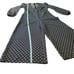 Zara Black White Polka Dot cropped Leg Jumpsuit V-neck Long Sleeve size S NWOT