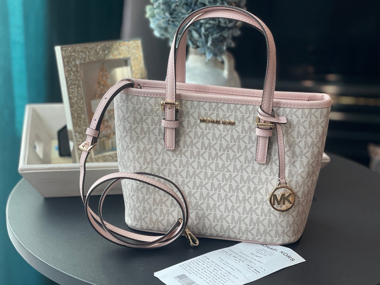 michael kors travel jet set tote