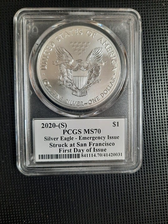 2020-S Silver Eagle Emergency Issue