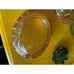 Vintage Mosser/LG Wright Pink Clear Glass 7-inch Hen On Nest