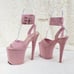 Size 11 Flamingo 891 Pink Vegan Suede 8 High Heels Ankle Cuff Platform Shoes