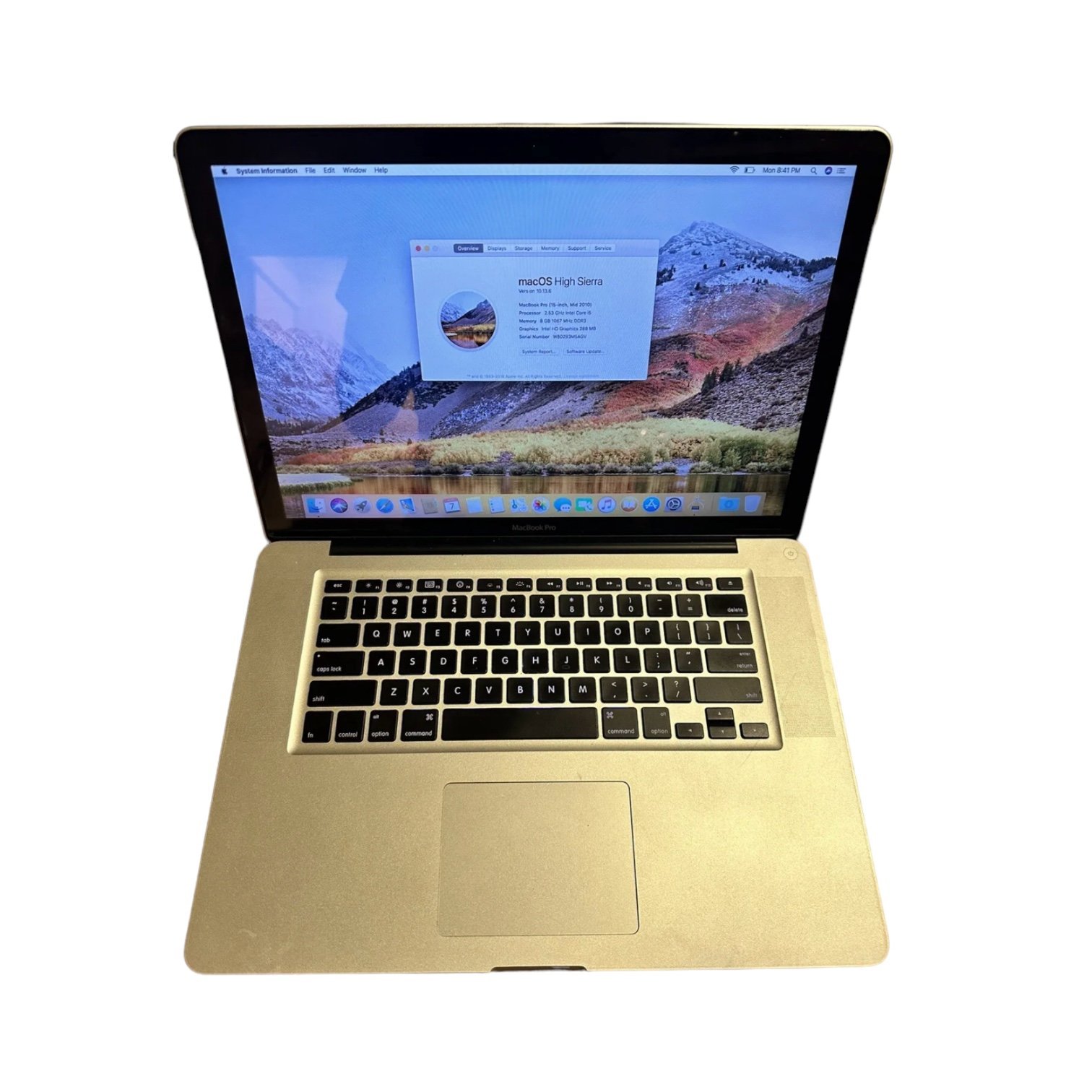 MacBook Pro Core i5 2.53 15 Mid- 2.53 GHz Core i5 (15- 2010 540M)