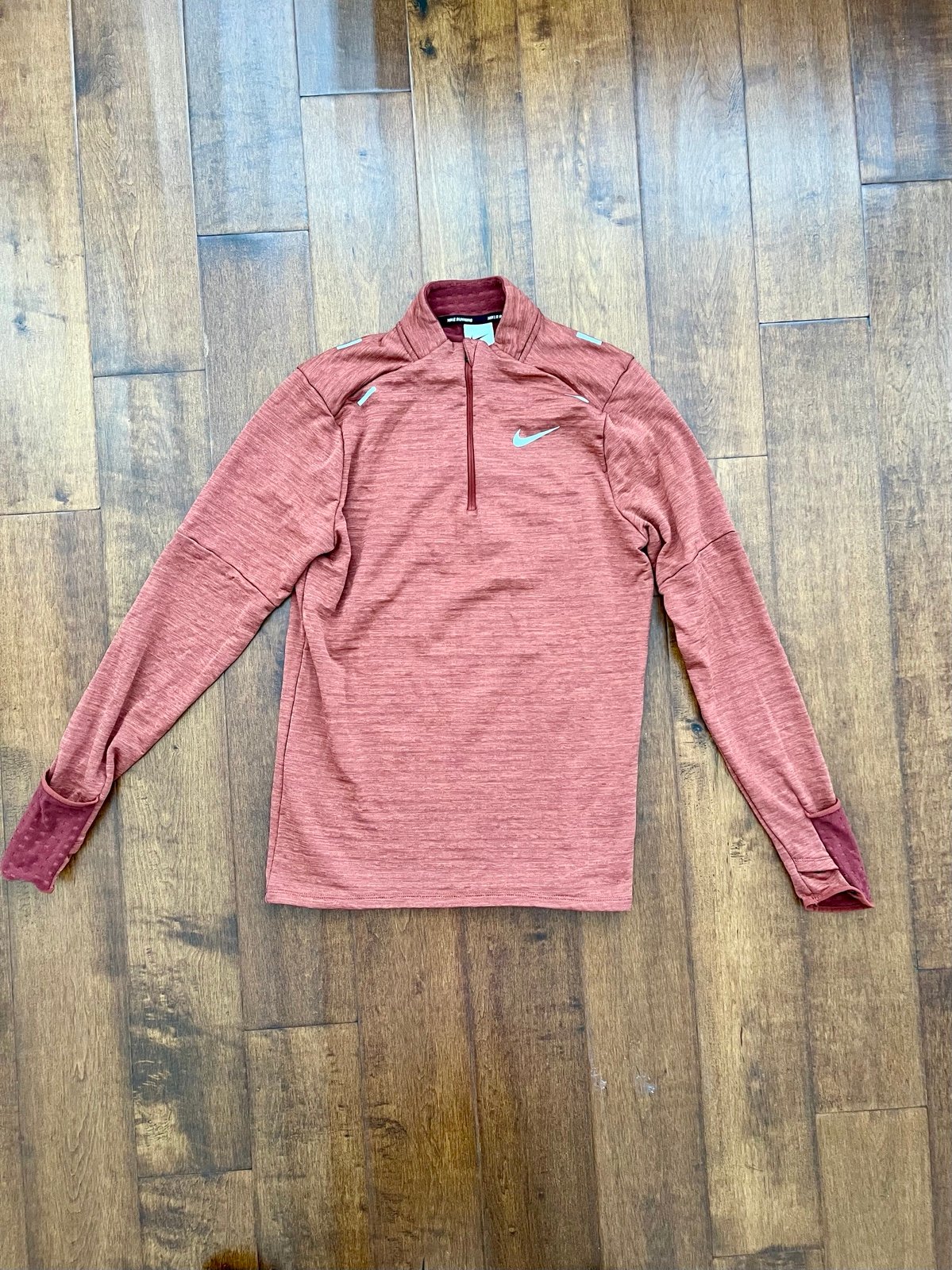 Mens Nike Sphere Element Therma Fit half zip running top Small