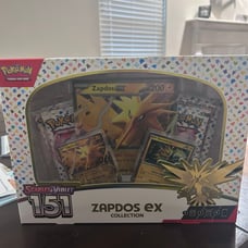 Pokémon Scarlet & Violet 151 Zapdos Ex Collection Sealed