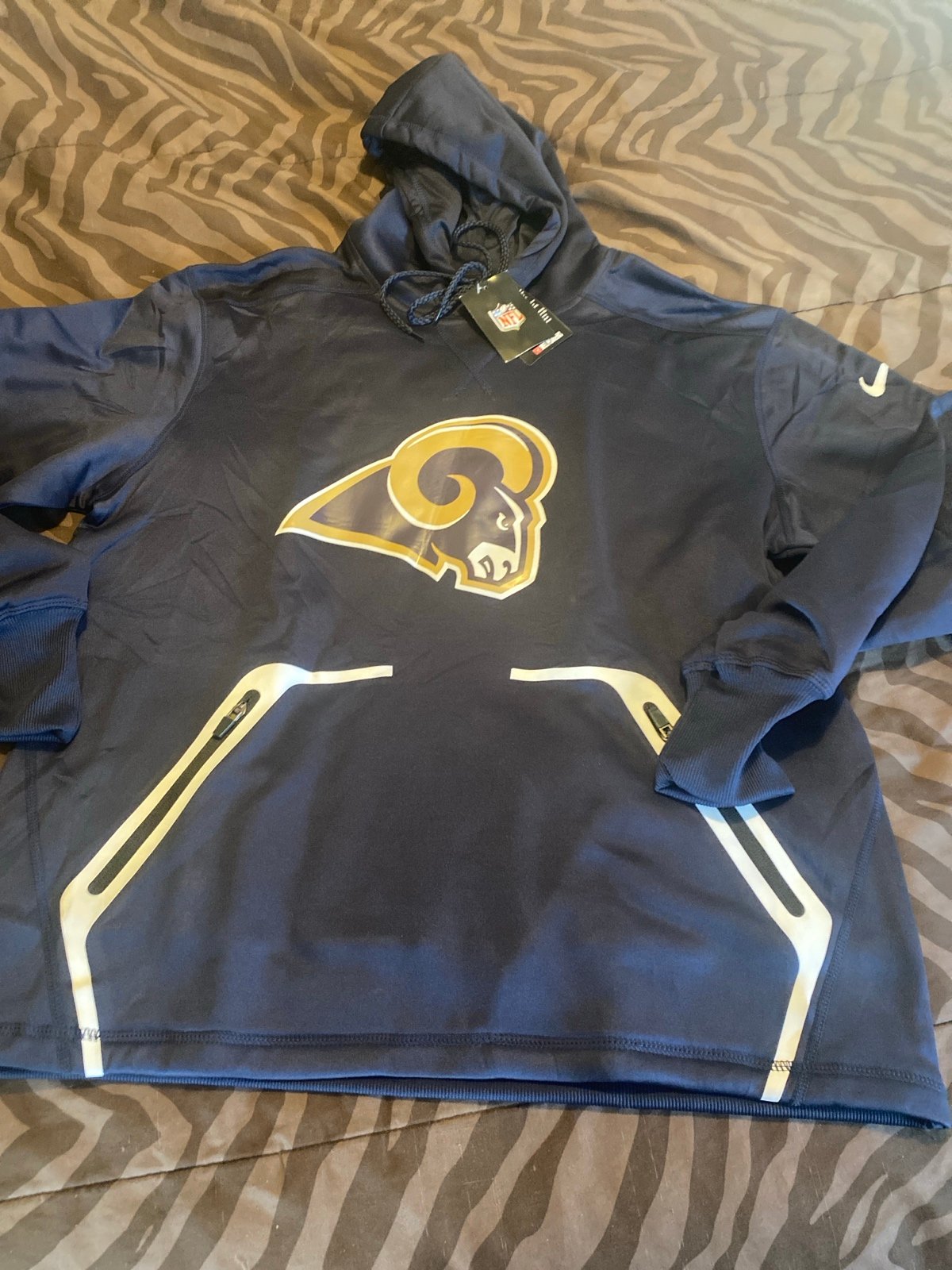 Los Angeles Rams Hoodie Men’s Medium Brand New With Tags