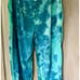 Free People Pant Joggers Turquoise Tie
