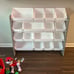 Wood Toy Storage Organizer, Extra Large, Grey/White