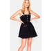 Alice McCall Black and Gold Mini Dress 4
