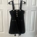 Alice McCall Black and Gold Mini Dress 4