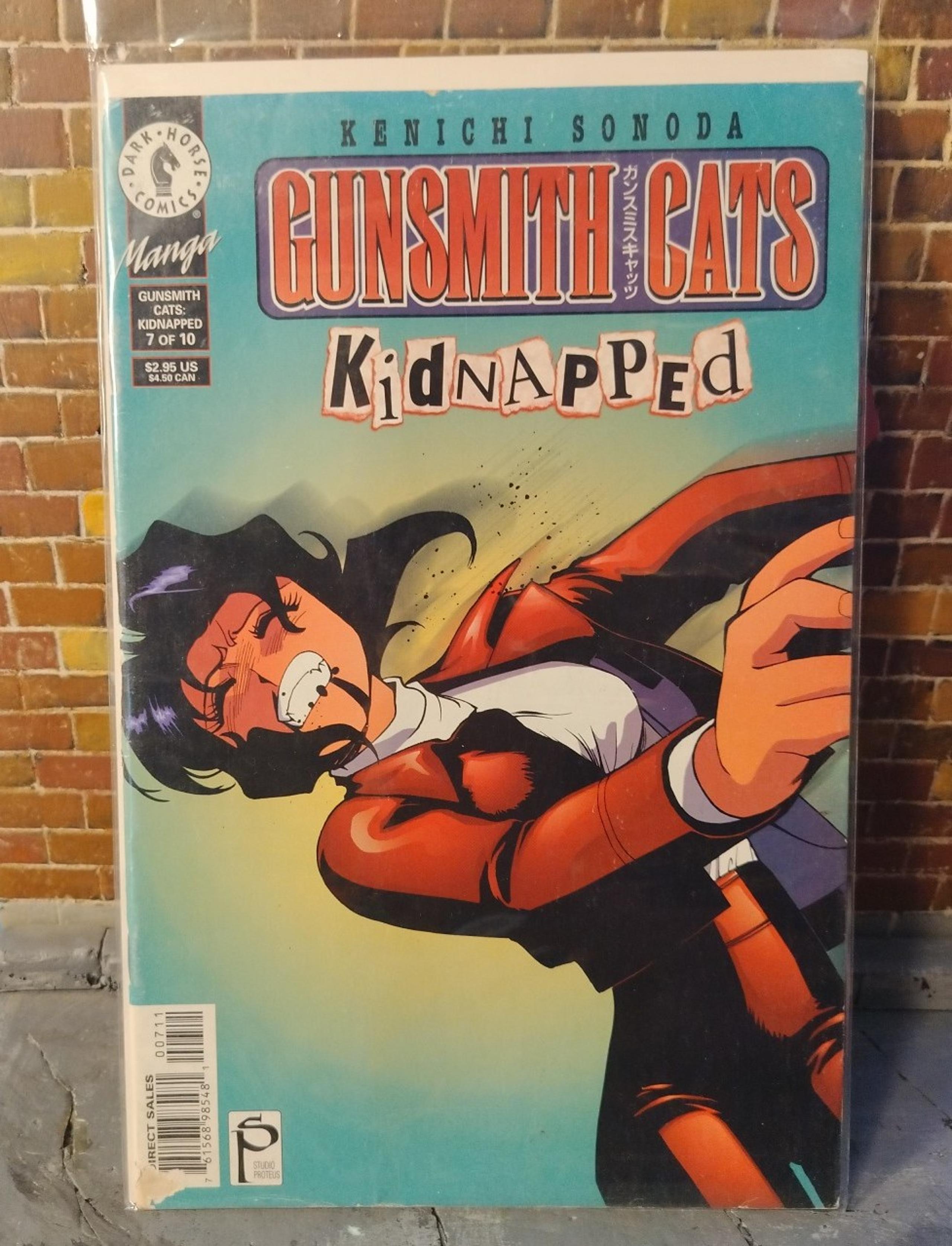 Gunsmith Cats: Kidnapped 7 of 10 Dark Horse Comics Manga book